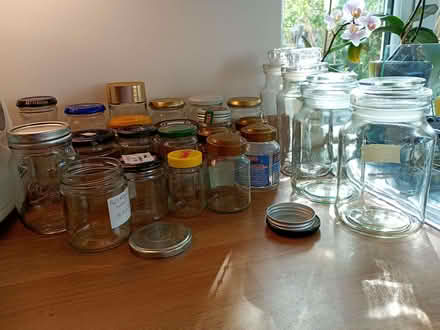 Photo of free Assorted jars with lids, for jam,chutney,storing spices etc (Parkstone BH14) #1