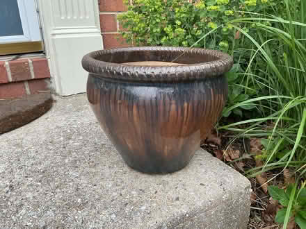 Photo of free Glazed pot (Catonsville near old EC) #1