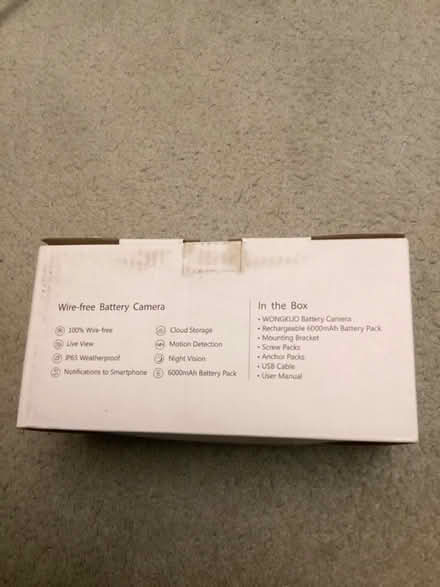 Photo of free Mountable security camera (Lower Earley RG6) #2