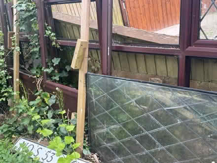 Photo of free Upvc mahogany sides 7ftconservatory (BN7) #1