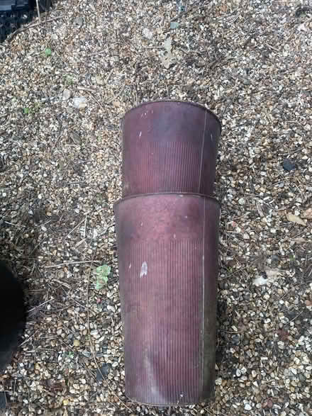 Photo of free Large metal planters (Garston WD25) #1