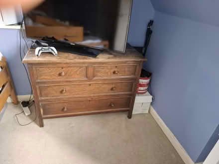 Photo of free Oak chest of drawers (Combe Down BA2) #1