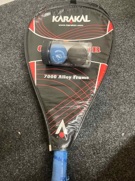 Photo of free 2 racketball rackets and balls (Fetcham) #1