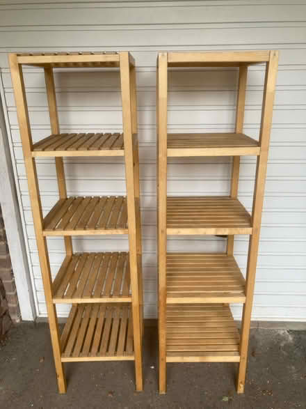 Photo of free 2 shelving units (Worlds End Burgess Hill) #1
