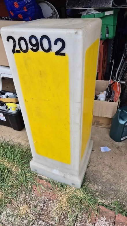 Photo of free Real sized traffic bollard (Abington NN3) #1