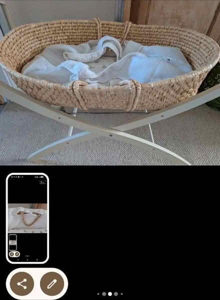 Photo of free Mosses basket and stand (BR1) #4