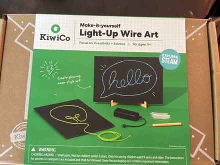 Photo of free Wire Art Craft Kit (NIB) (Woodside Forest) #1