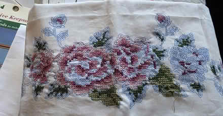 Photo of free 2 pillowcases to embroidery (Maywood Park Santa Clara) #2