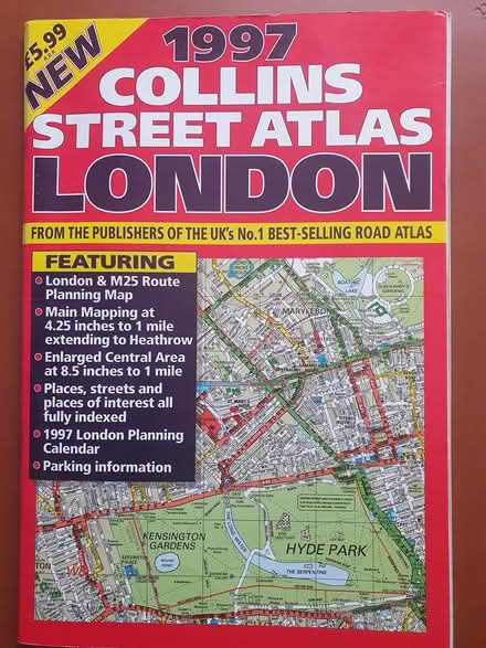 Photo of free London Road Atlas (Arnold NG5) #1