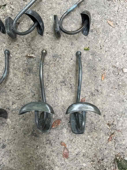 Photo of free Brass wall hooks (Tooting Bec/Balham SW17) #2