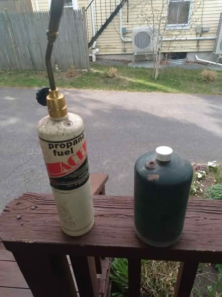 Photo of free two propane canisters (Cambridge, Porter Square) #1