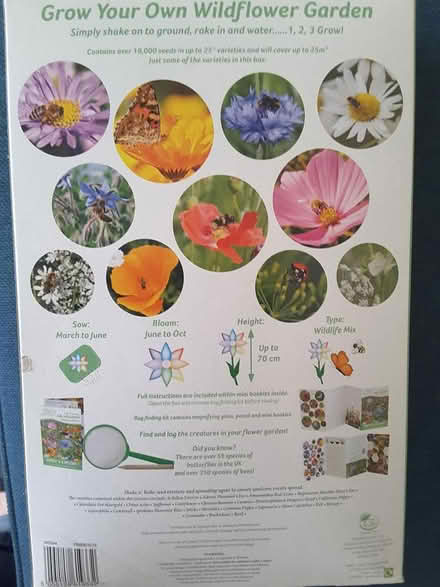 Photo of free Box of wildflower seeds (Liberton EH16) #2