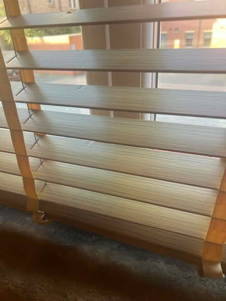 Photo of free 3 X brown blinds satisfactory (Netherthorpe S6) #4