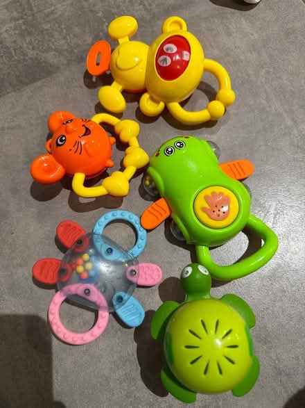 Photo of free Baby Toys and long sleeve bibs (Tadworth KT20) #1