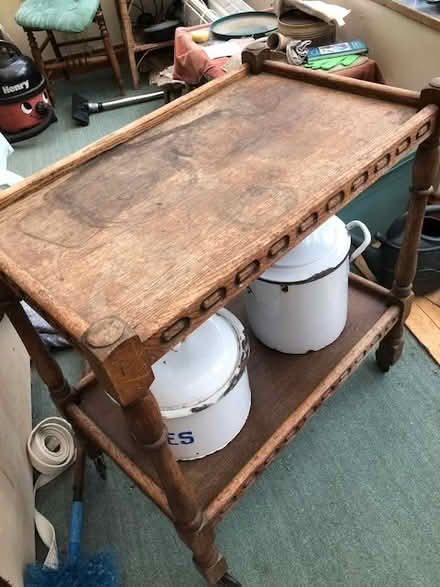 Photo of free Oak tea trolley (Haythorne Common BH21) #1