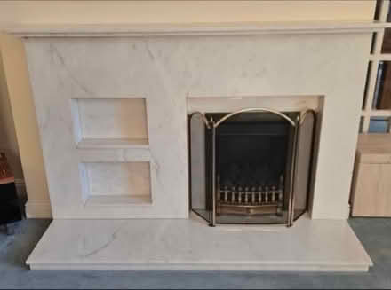 Photo of free Marble fireplace gas fire (Pr9) #2