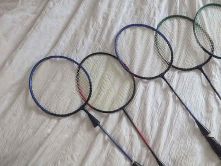 Photo of free 6 x badminton rackets and shuttlecocks (Bingham NG13) #3