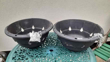 Photo of free 2 Hanging baskets (Stifford Clays RM16) #1