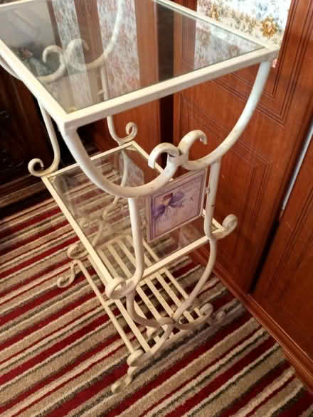 Photo of free Beautiful glass & iron display unit (Orpington) #1