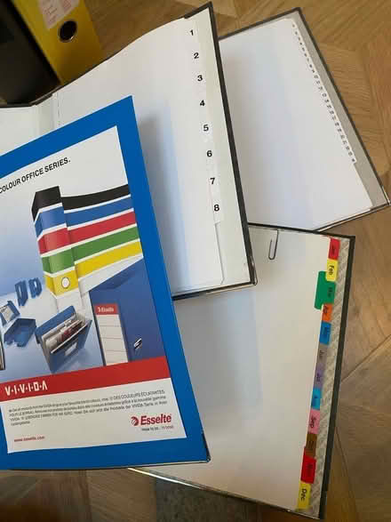 Photo of free A4 ring binder & dividers (OX4 Iffley) #2