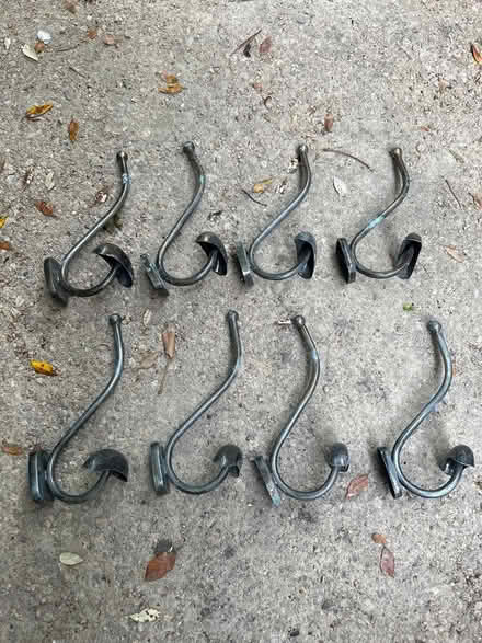 Photo of free Brass wall hooks (Tooting Bec/Balham SW17) #1