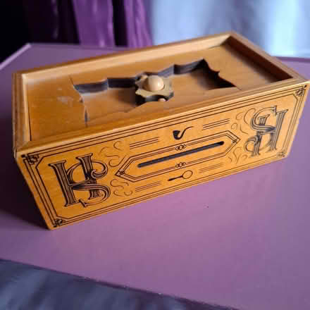 Photo of free Sherlock Holmes puzzle box money box (Emmbrook RG41) #1