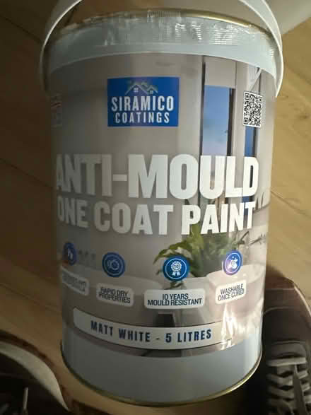Photo of free Brand new unopened white paint (Wimbledon Chase SW20) #1