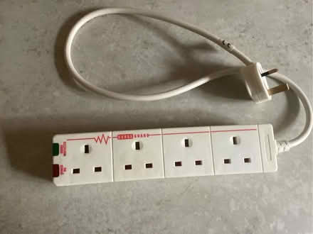 Photo of free 4 Way Extension Plug Surge Protected with Short Cable (Plean FK7) #1