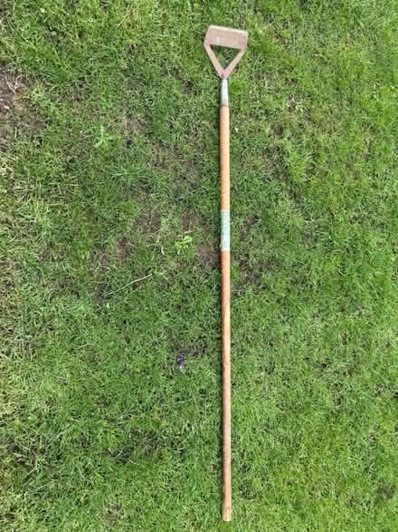 Photo of free Garden hoe with wooden handle (East Barming ME16) #1