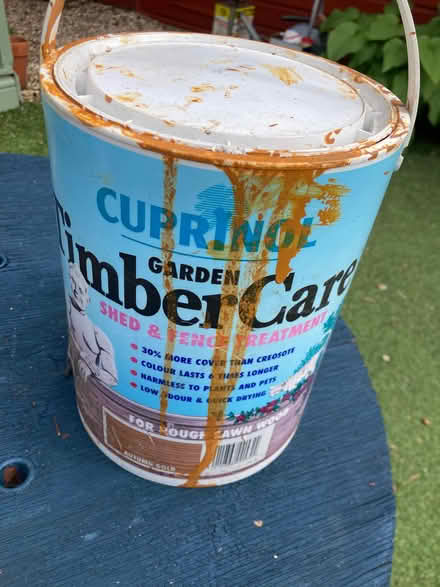 Photo of free fence paint (Woodley RG5) #1