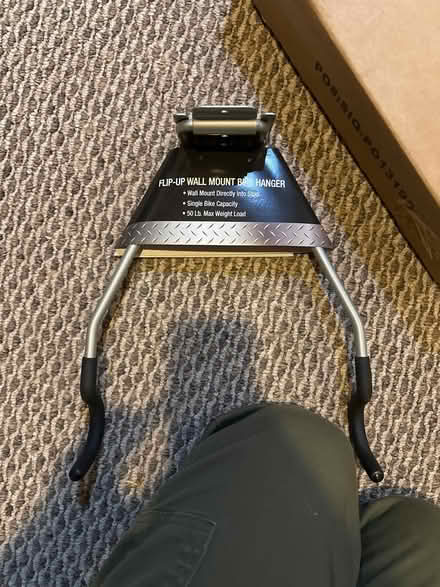 Photo of free Flip up mount bike hanger (Bethesda, MD) #1