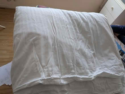 Photo of free Super king duvet and cover (Whitley RG2) #1