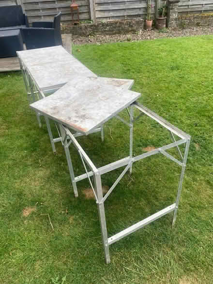 Photo of free Greenhouse metal table (WD174PL) #2