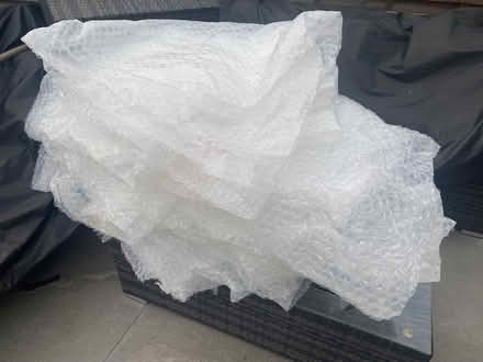 Photo of free Bubble wrap & large( empty) box (North Watford WD24) #1