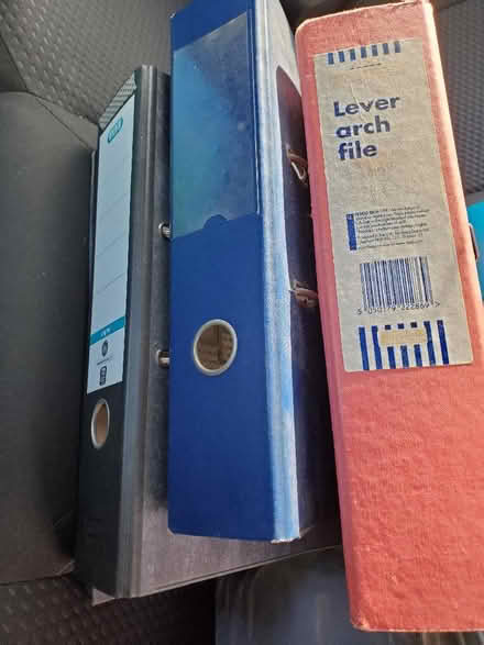Photo of free 14 lever arch files (Dyke Road area BN1) #1