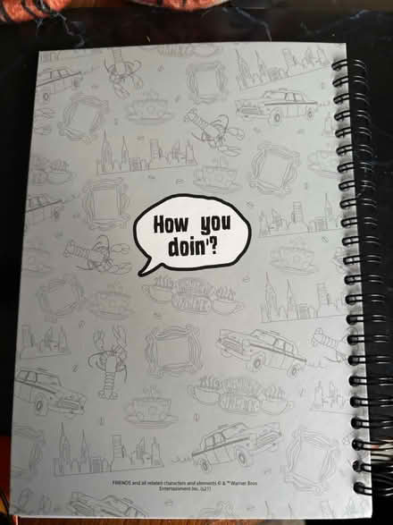 Photo of free Friends note book (BS3 bedminster) #2