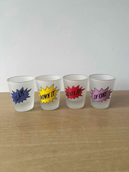 Photo of free 4 shot glasses (Bramhall SK7) #1