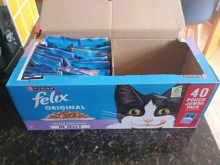 Photo of free Felix cat food pouches (Palmers Green N13) #1