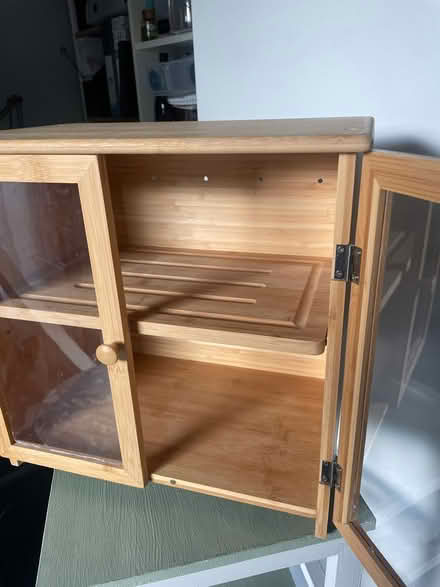 Photo of free Wooden bread bin (Garston WD25) #2
