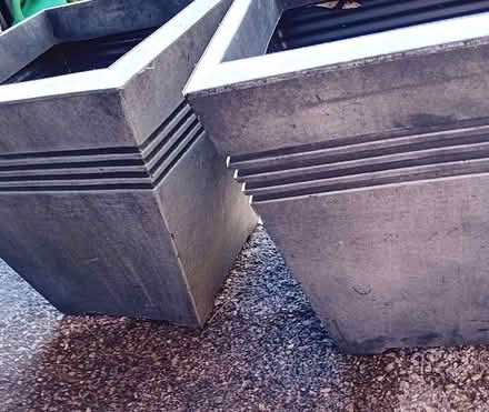 Photo of free 2 x Plastic Garden Planters (Parkstone BH12) #1
