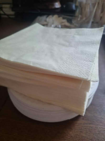 Photo of free Paper plates and serviettes (Coldean BN1) #1