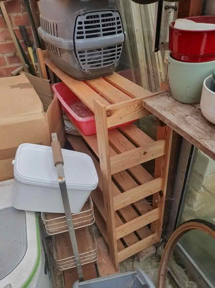 Photo of free Shoe rack 5 levels wood (Tlehurst RG30) #1