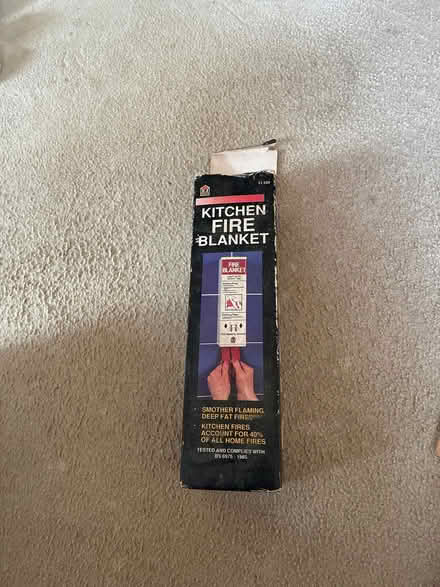 Photo of free Kitchen fire blanket (Crowborough Warren TN6) #1