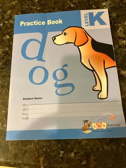 Photo of free Fundations Level K workbook (Havertown) #1