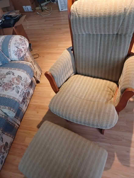 Photo of free 2 couches, plus glider chair (Fruitvale Rd) #1