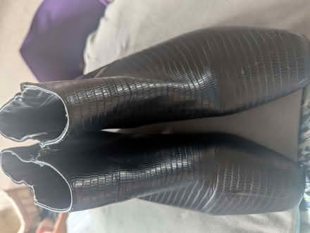 Photo of free Black boots size 7 (Portchester PO16) #1