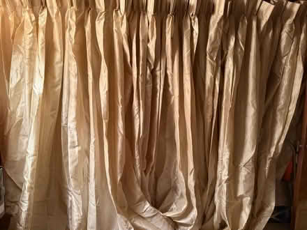 Photo of free Gold custom drapes (Campbell) #1
