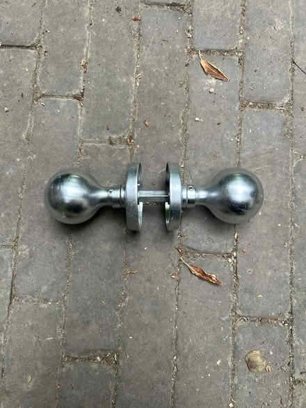 Photo of free Unused chrome door knob (Tooting Bec/Balham SW17) #1