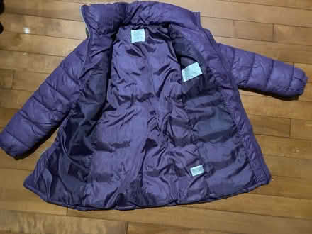 Photo of free H&M purple coat (13-14Y) (Lawrence Expy and Hwy 280) #3