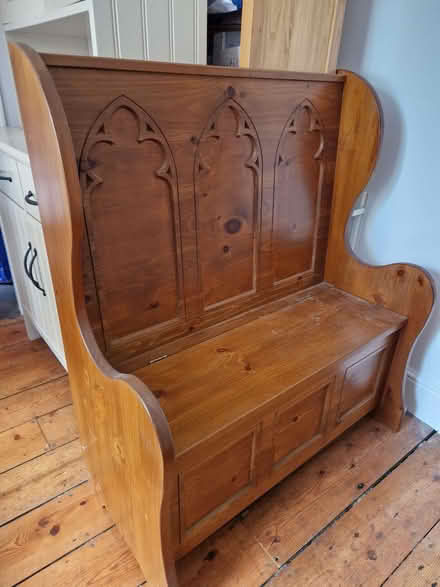 Photo of free Pine Seat with Storage (North Town GU12) #1